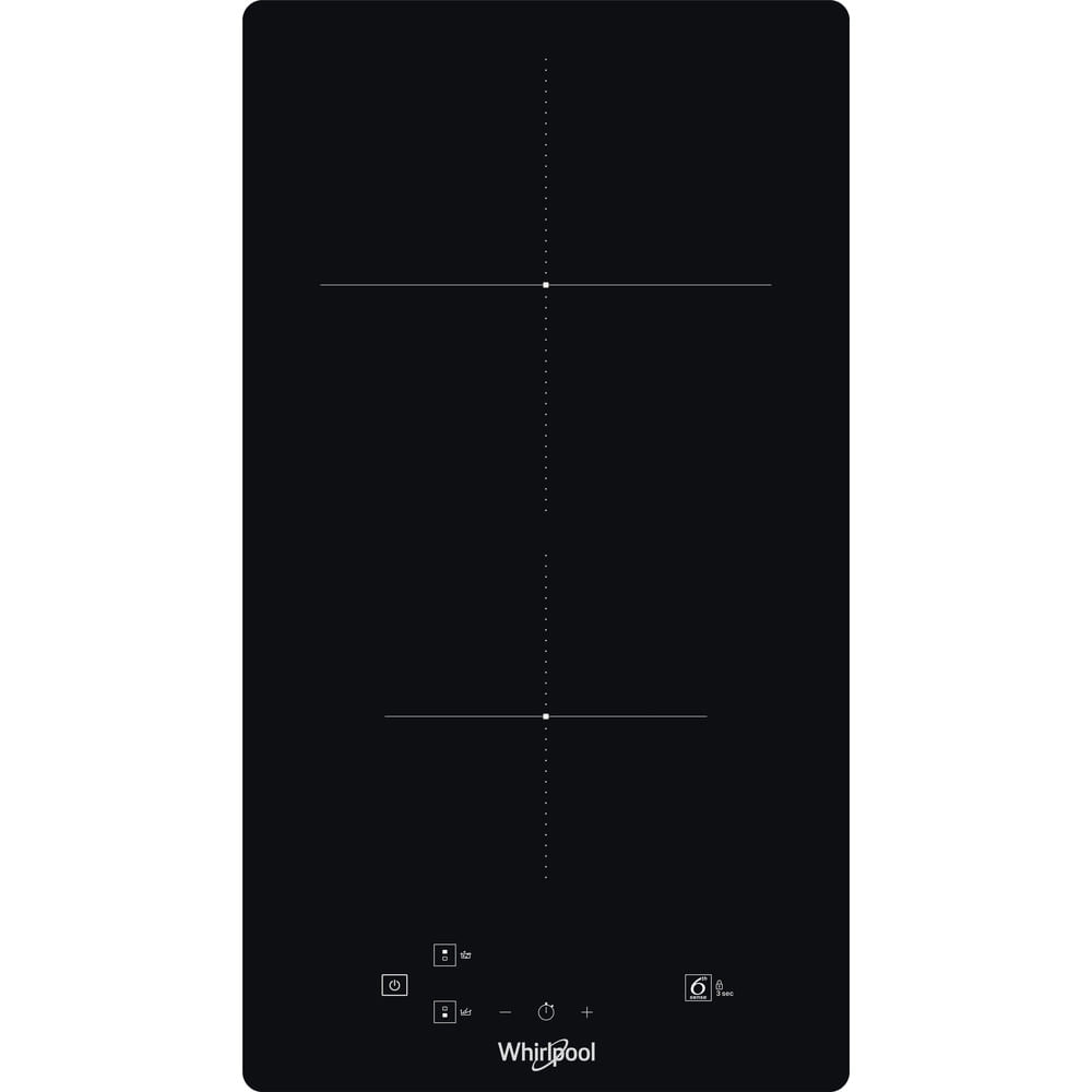 Piano cottura induzione 2 zone 6 SENSO WS Q0530 NE Black (30cm)