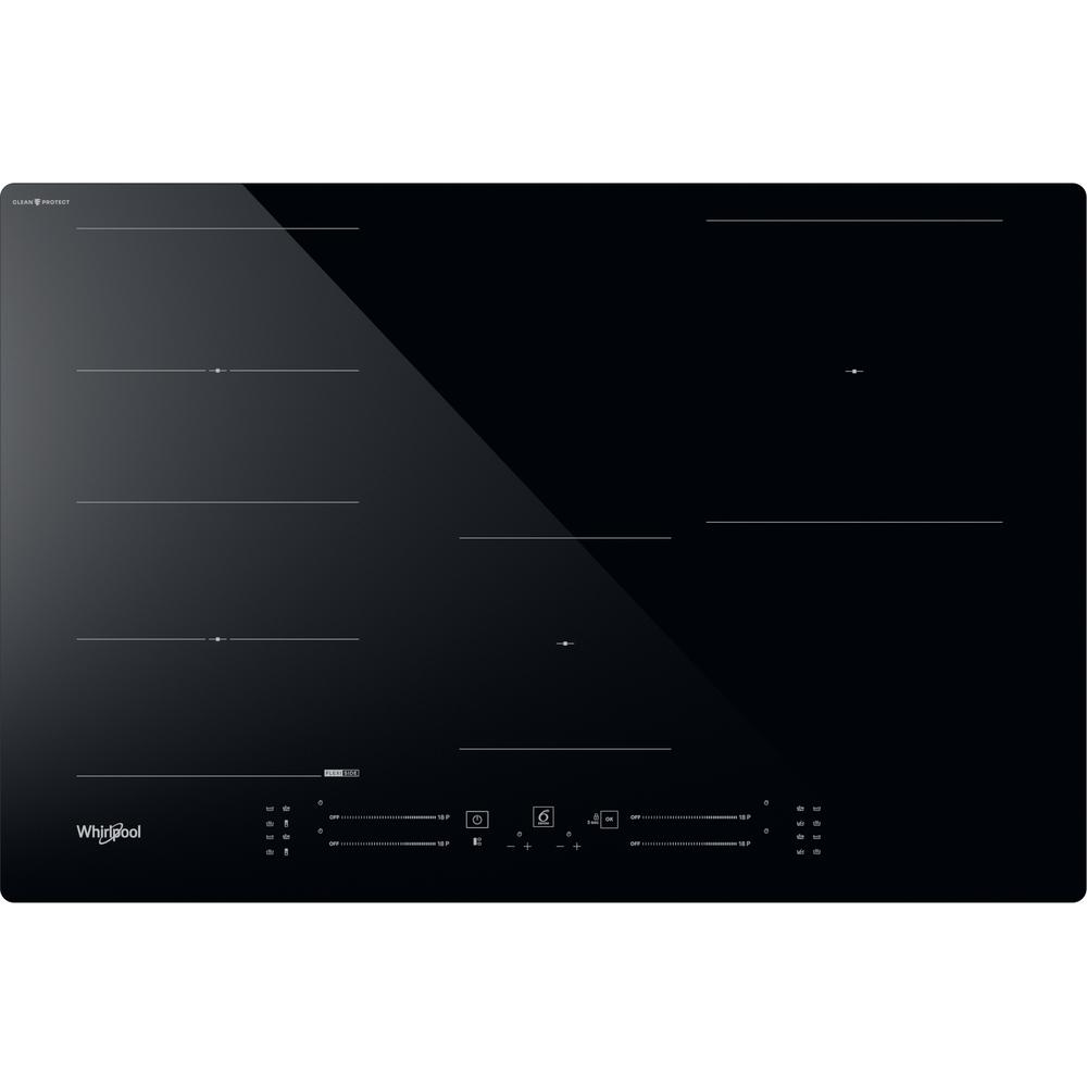 Piano cottura induzione 4 zone 6 SENSO WF S1577 CPNE Black (75cm)