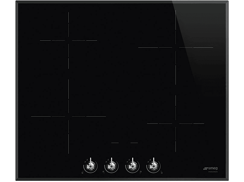 Piano cottura induzione 4 zone CLASSICA SI364BM Black (60cm)