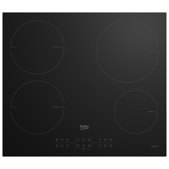 Piano cottura induzione 4 zone Hii 64200 Mt Black (60cm)