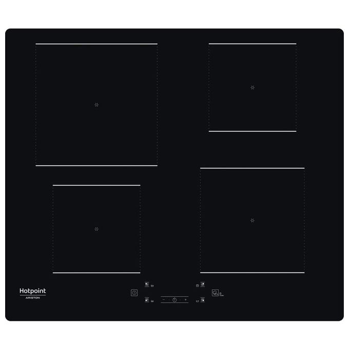 Piano cottura induzione 4 zone Hq 2260S Ne Black (60cm)