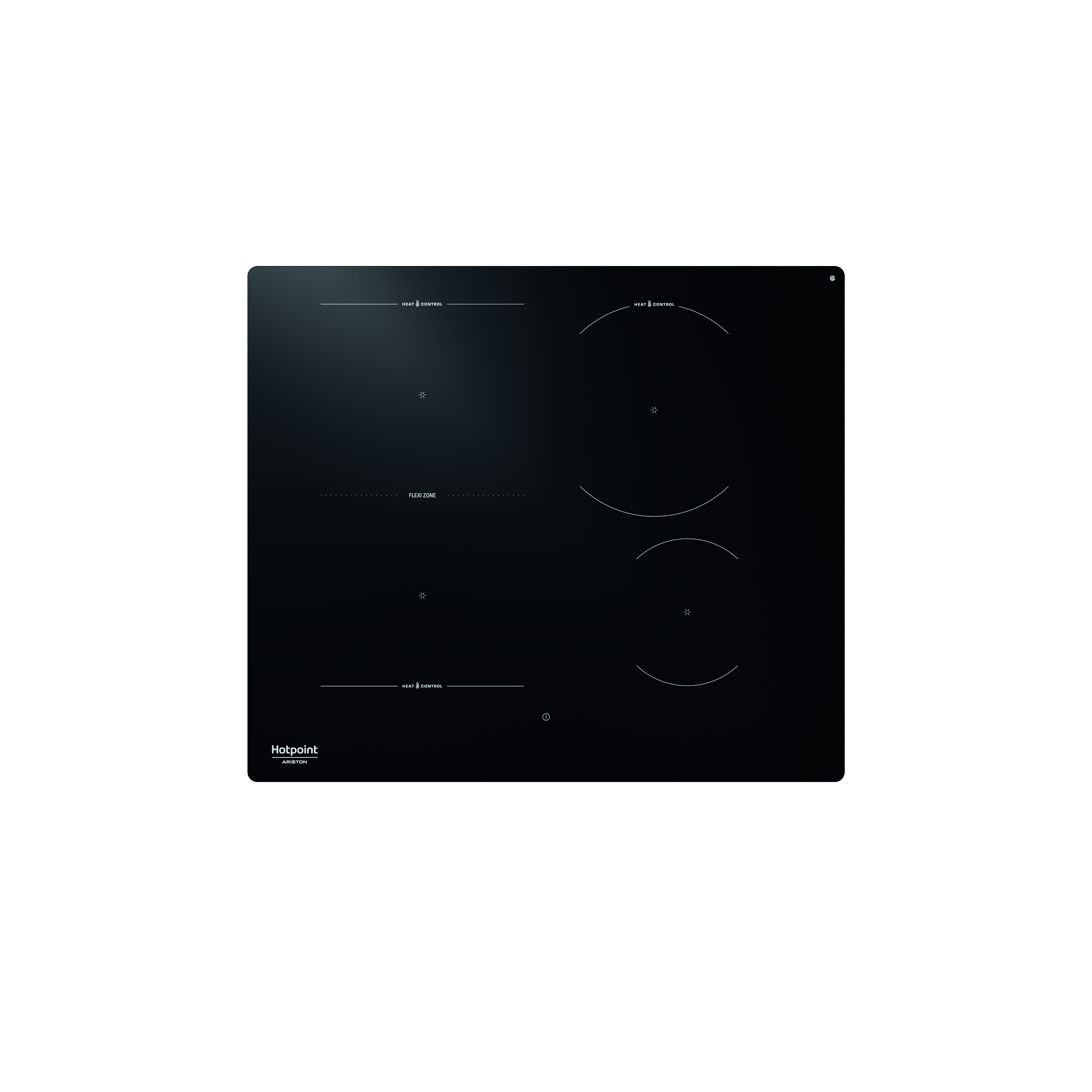 Piano cottura induzione 4 zone HTX6014DNF Black (60cm)