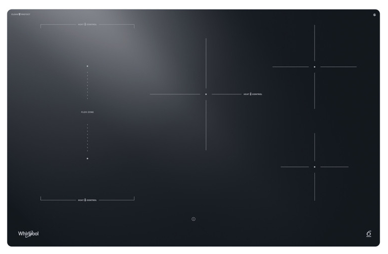 Piano cottura induzione 5 zone 6 SENSO WTX8017DCF2 Black (80cm)