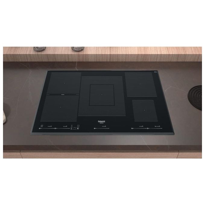 Piano cottura induzione 5 zone Ht 1090 Ba Black (90cm)