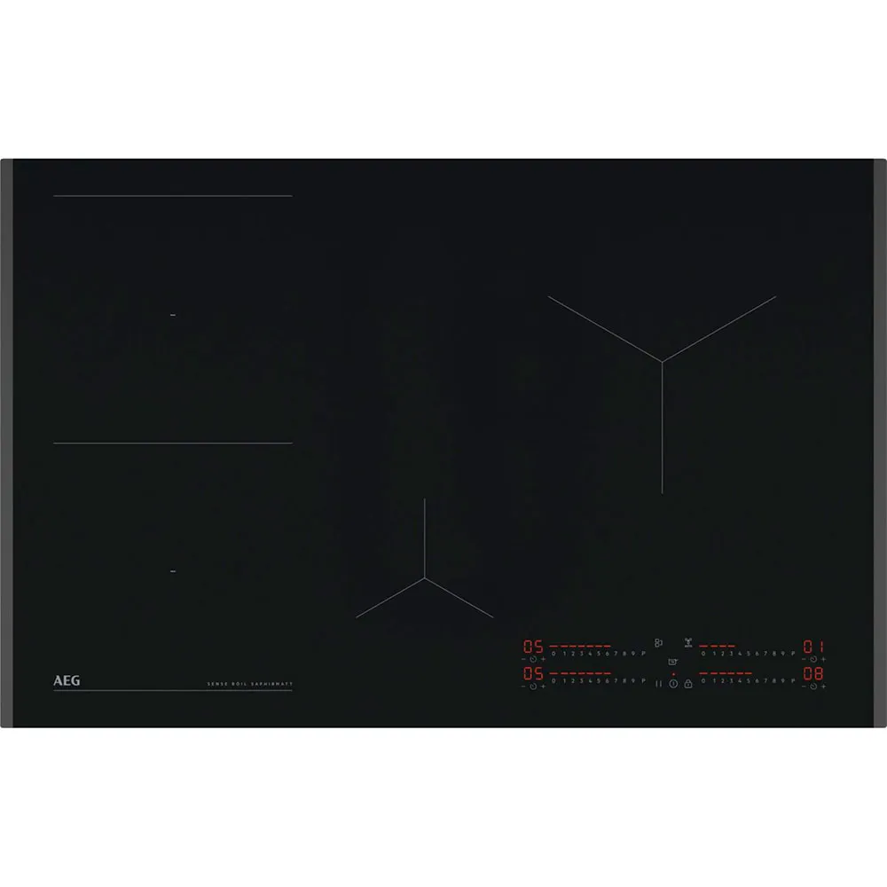 Piastra A Induzione Electrolux Tii84b10fz Nero 7350 Watt Vetro Ceramica