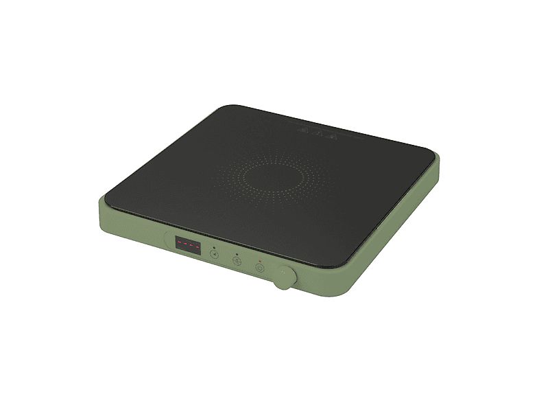 PIASTRA A INDUZIONE TOGNANA Piastra induzione IRIDEA, 2000W, Assorbimento potenza 2000 W, Zone di cottura 1, Dimensione prima piastra 26 mm, Verde Salvia