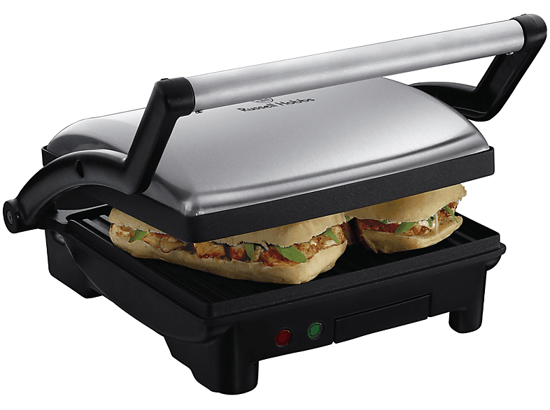 PIASTRA ANTIADERENTE RUSSEL HOBBS 17888-56 COOK@HOME, Potenza 1800 W, Contenitore olio antiaderente, Black