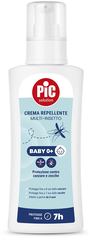 Pic Solution Crema Repellente Multi Insetto Baby 0+ 100 ml