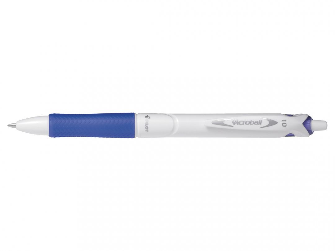 Pilot Acroball Pure White Blu Pilot Acroball Pure White Blu
