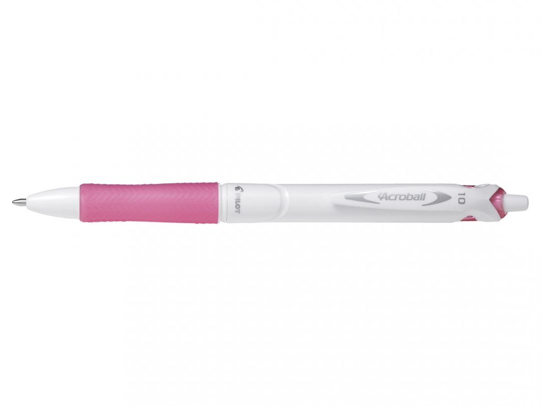Pilot Acroball Pure White Rosa Pilot Acroball Pure White Rosa