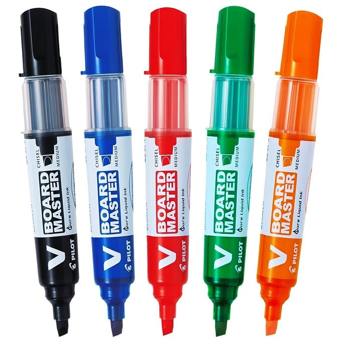 Pilot Confezione 5 marker v Board Master assortiti Scalpello