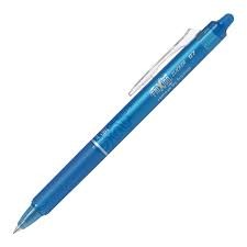 Pilot Frixion Clicker Penna Gel Cancellabile Retrattile - Punta a Sfera 0.7mm - Linea 0.4mm - Impugnatura Ergonomica - Colore Azzurro Pilot Frixion Clicker Penna Gel Cancellabile Retrattile - Punta a Sfera 0.7mm - Linea 0.4mm - Impugnatura Ergonomica - Colore Azzurro