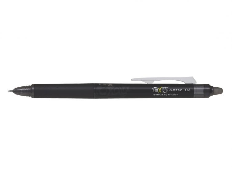 Pilot FriXion Point Clicker Fine Penna in gel retrattile Nero 1 pz