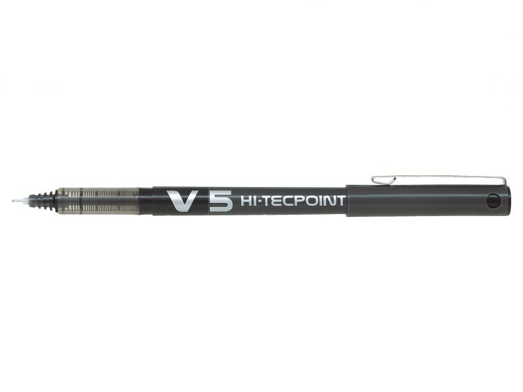 Pilot Hi-Tecpoint V5 Nero Penna a sfera 1 pz Pilot Hi-Tecpoint V5 Nero Penna a sfera 1 pz