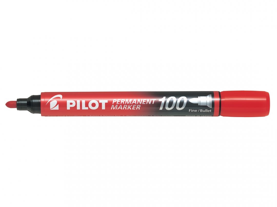 Pilot Permanent Marker 100 Rosso Pilot Permanent Marker 100 Rosso