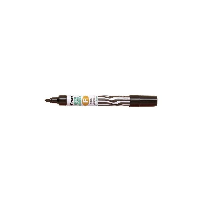 Pilot SCA-F CF12 Marcatore Permanente Punta Tonda 4 mm Tratto 1 mm Ricaricabile colore Nero