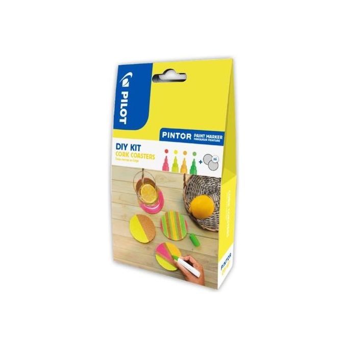 Pilot Set Fai da Te KIT_ Pintor Cork Coster Pilot Set Fai da Te KIT_ Pintor Cork Coster