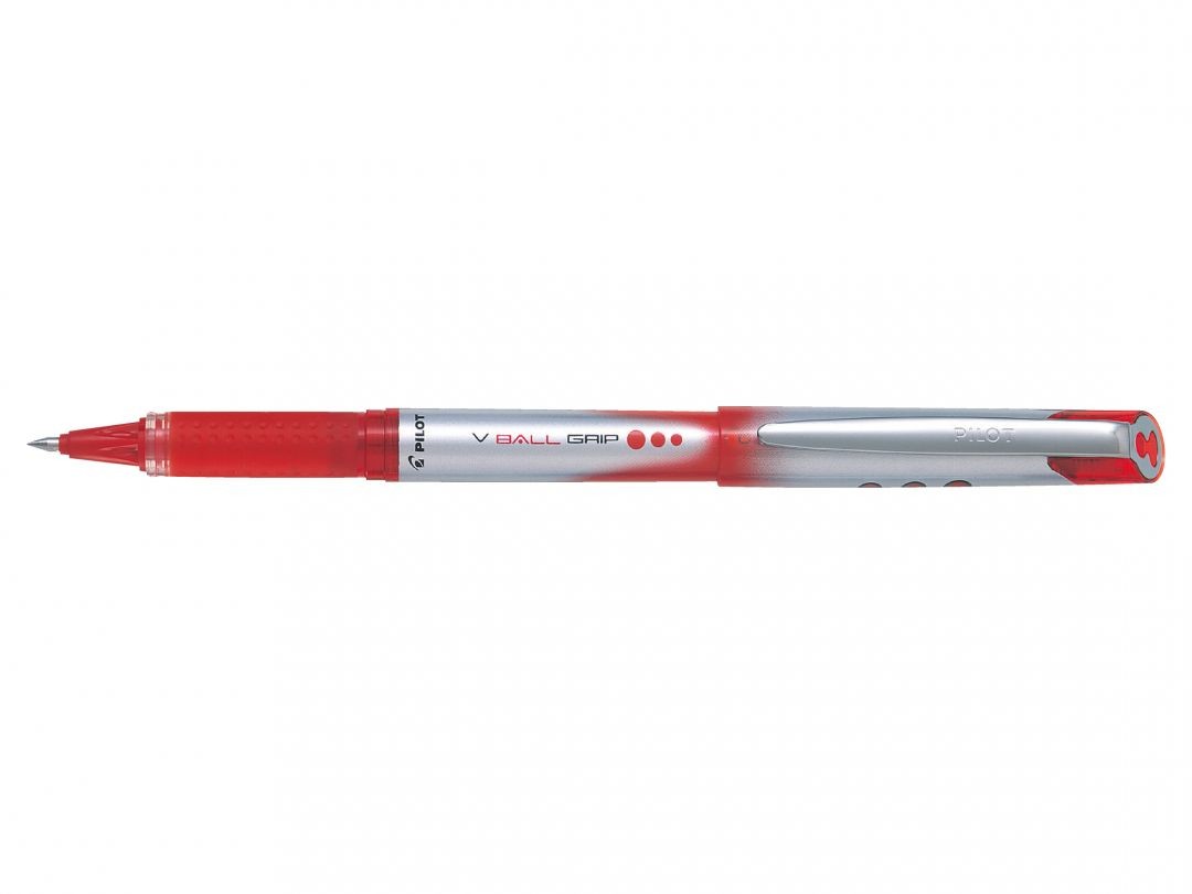 Pilot V-Ball 0.7mm Penna stick a sfera Rosso 12 pz