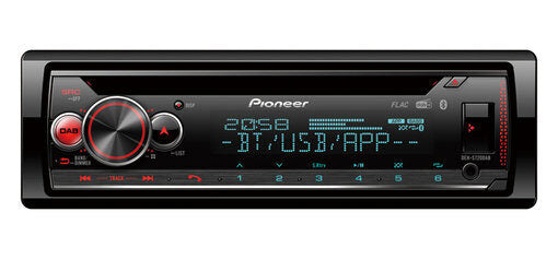 Pioneer DEH-S720DAB Radio per auto Ricevitore multimediale Nero 200 W Bluetooth