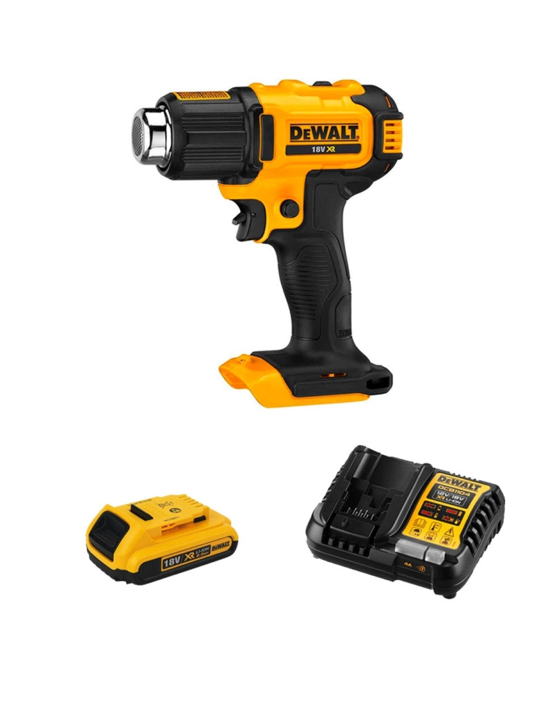 Pistola Termica DeWALT DCE530D1-SK (1 x 2,0 Ah + DCB1104) Pistola Termica DeWALT DCE530D1-SK (1 x 2,0 Ah + DCB1104)