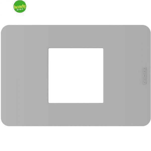 Placca 2 Moduli Centrati Bticino Matixgo Grigio Placca 2 Moduli Centrati Bticino Matixgo Grigio