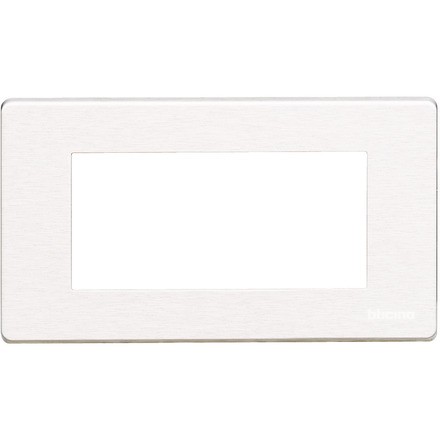 Placca 4p Per Scatola Rettangolare Resina Magic ( Bticino Cod. 504/4a/r )