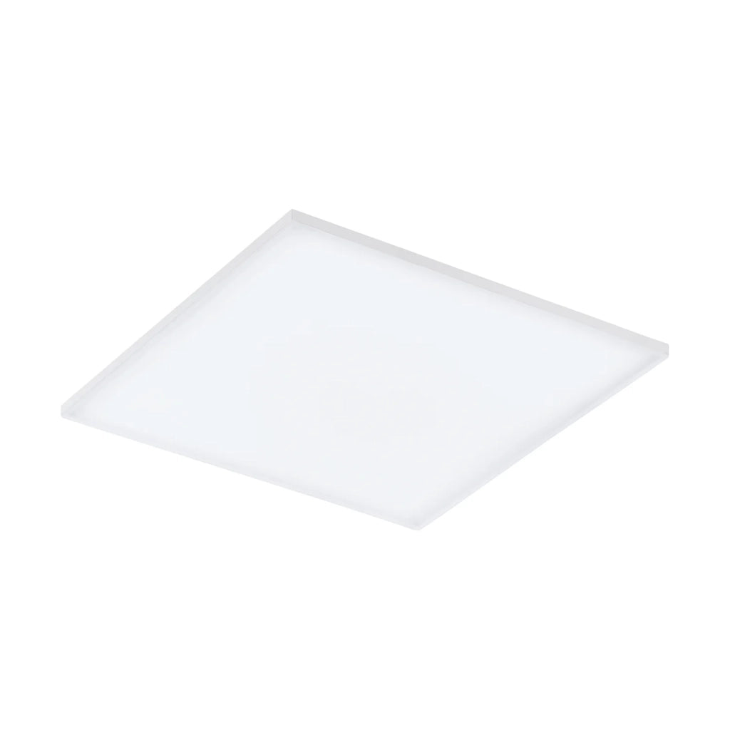 Plafoniera Contemporanea Trupiana Alluminio Bianco Luce Led Integrato 31W