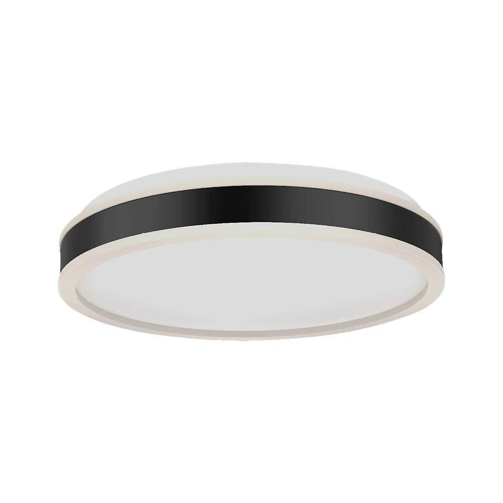 Plafoniera LED V-TAC 38W Ø40cm nera 4000K 4050lm IP20