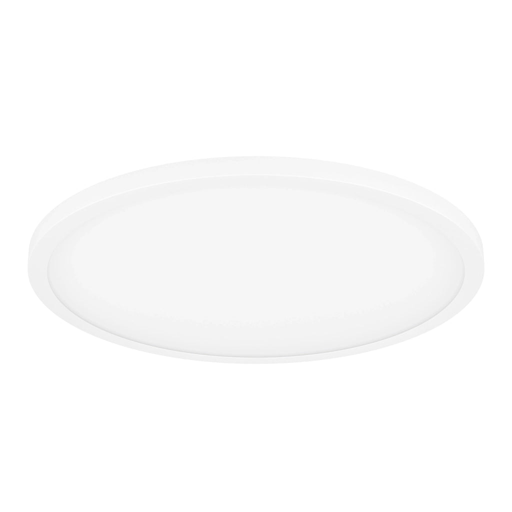 Plafoniera Moderna Sarsina-Z Alluminio Bianco Luce Led Integrato 33,5W