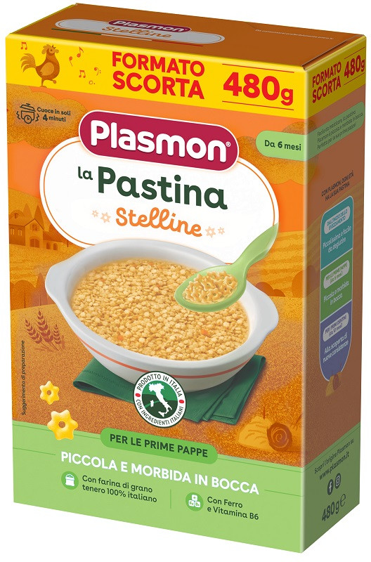 Plasmon La Pastina stelline 480g