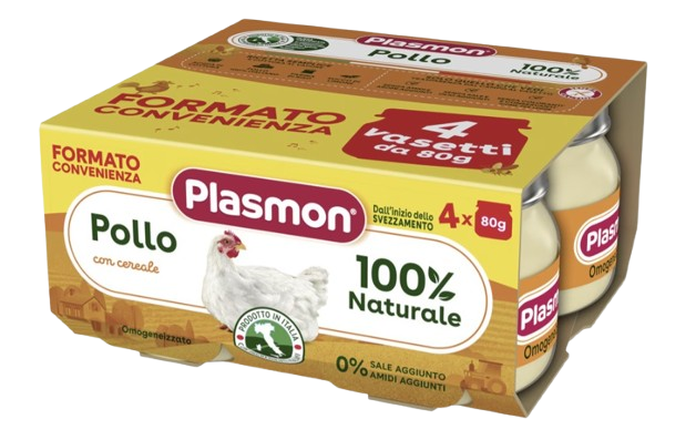 Plasmon omog pol c/gift 80x4