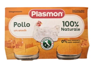 Plasmon Omog Pollo 120gx2pezzi