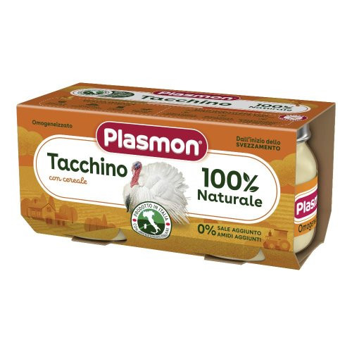 Plasmon Omog Tacch 80gx2pezzi