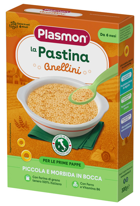 Plasmon pasta anellini 300 g Plasmon pasta anellini 300 g