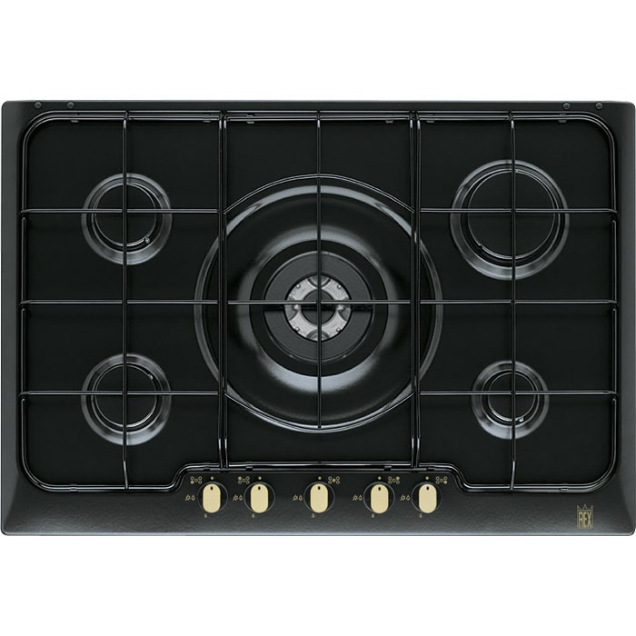Pn750ruv. Colore Del Prodotto: Nero, Posizionamento Dell'apparecchio: Da Incasso, Dimensione Della Larghezza Del Piano Cottura: 74.5 Cm. Tipo Di Controllo: Manopola, Posizione Di Control... - Electrolux