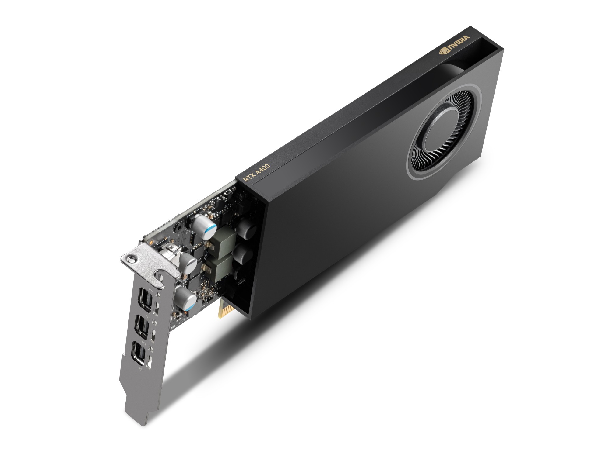Pny Vga Quadro Rtx A400 4Gb 4X Mini Dp 1X Atx Bracket Low Profile Oem Vers