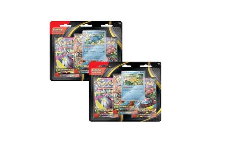 Pokémon Blister 3 Bustine + 1 Card M1 Megaevoluzione Pk10050-i