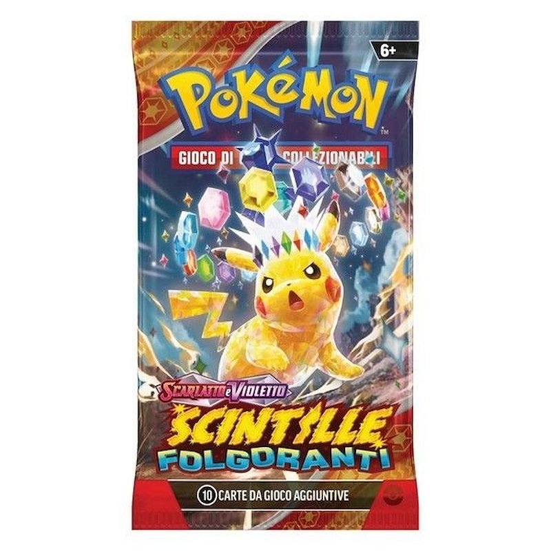 Pokemon Bustina Scintille Folgoranti Scarlatto E Violetto Car2523 Pokemon Bustina Scintille Folgoranti Scarlatto E Violetto Car2523
