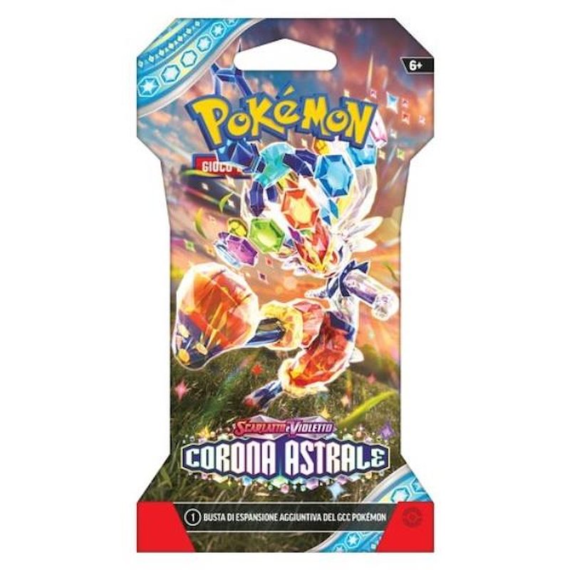 Pokemon Bustina Sing. in "Paper Sleeve" "Scarlatto e Violetto - 07" Pk60555-i