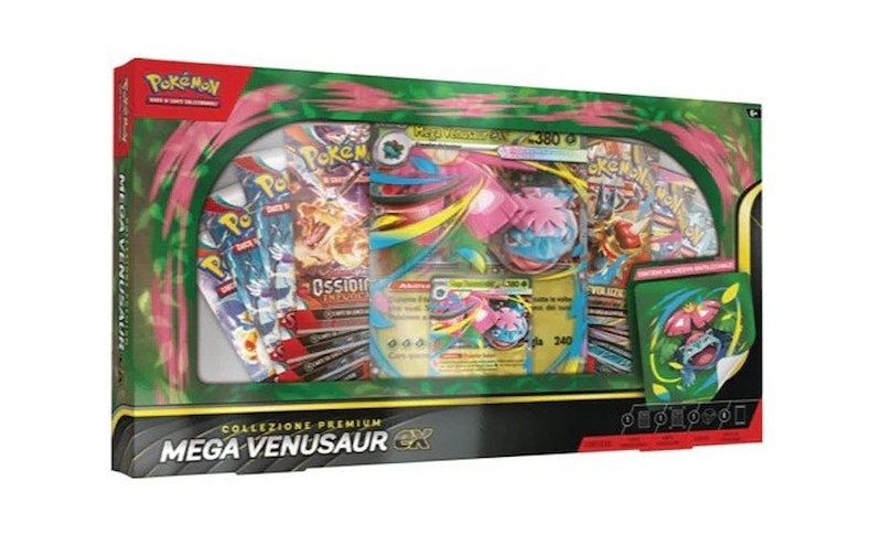 Pokemon Collezione Premium Mega Venusaur-EX Pk10121-i