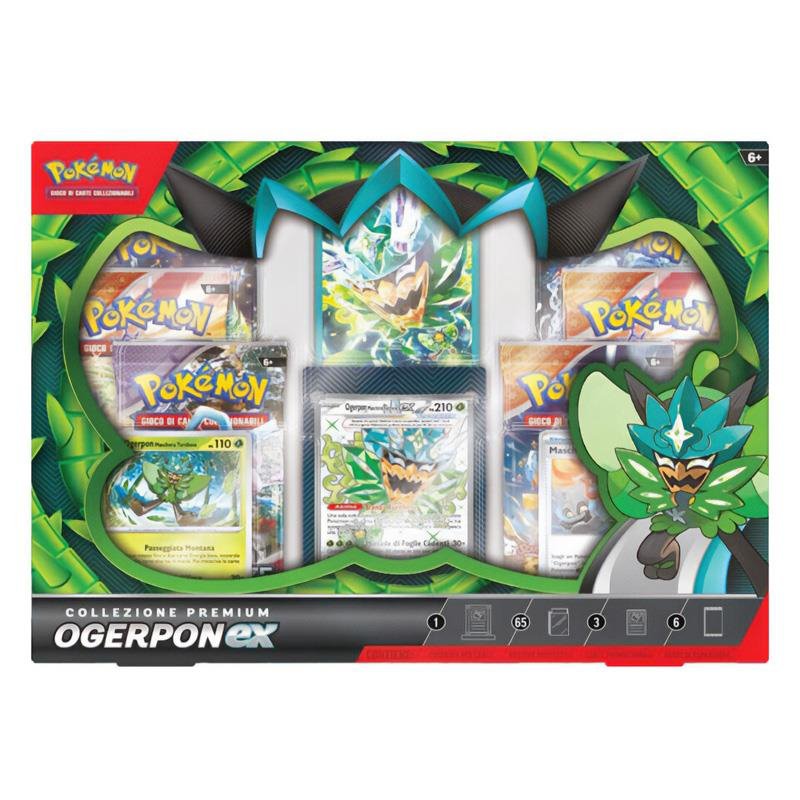 Pokemon Collezione Premium Ogerpon ex – Premium Collection – Italiano Pk60549-i