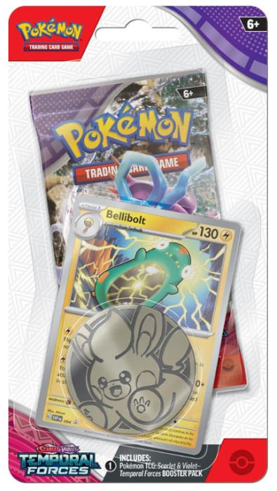 Pokemon Cronoforze Blister 1 Card + 1 Busta Car2711 ENG