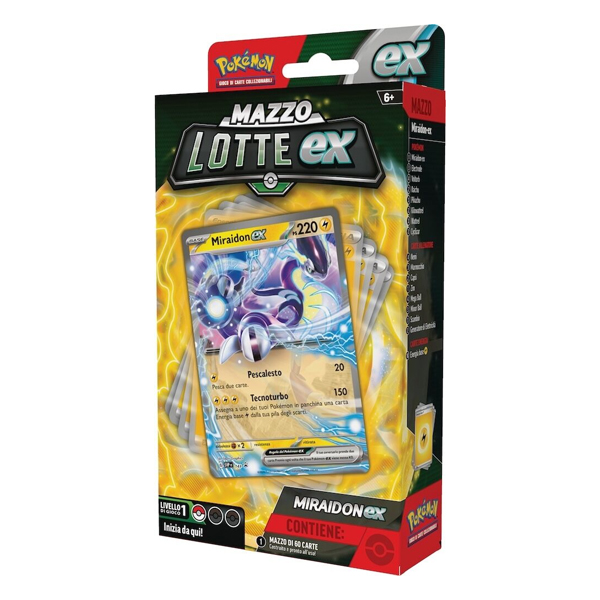 Pokémon Mazzo Lotte ex Miraidon ex Italiano Pk60487-i