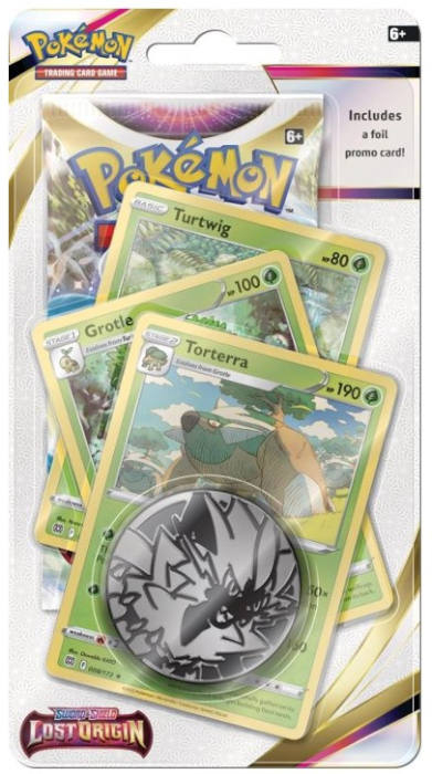 Pokemon Origine Perduta Blister 3 Card + 1 Busta ENG Car2725