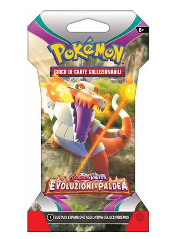 Pokemon Scarlatto e Violetto Evoluzioni a Paldea (Busta Paper Sleeve) (ITA)