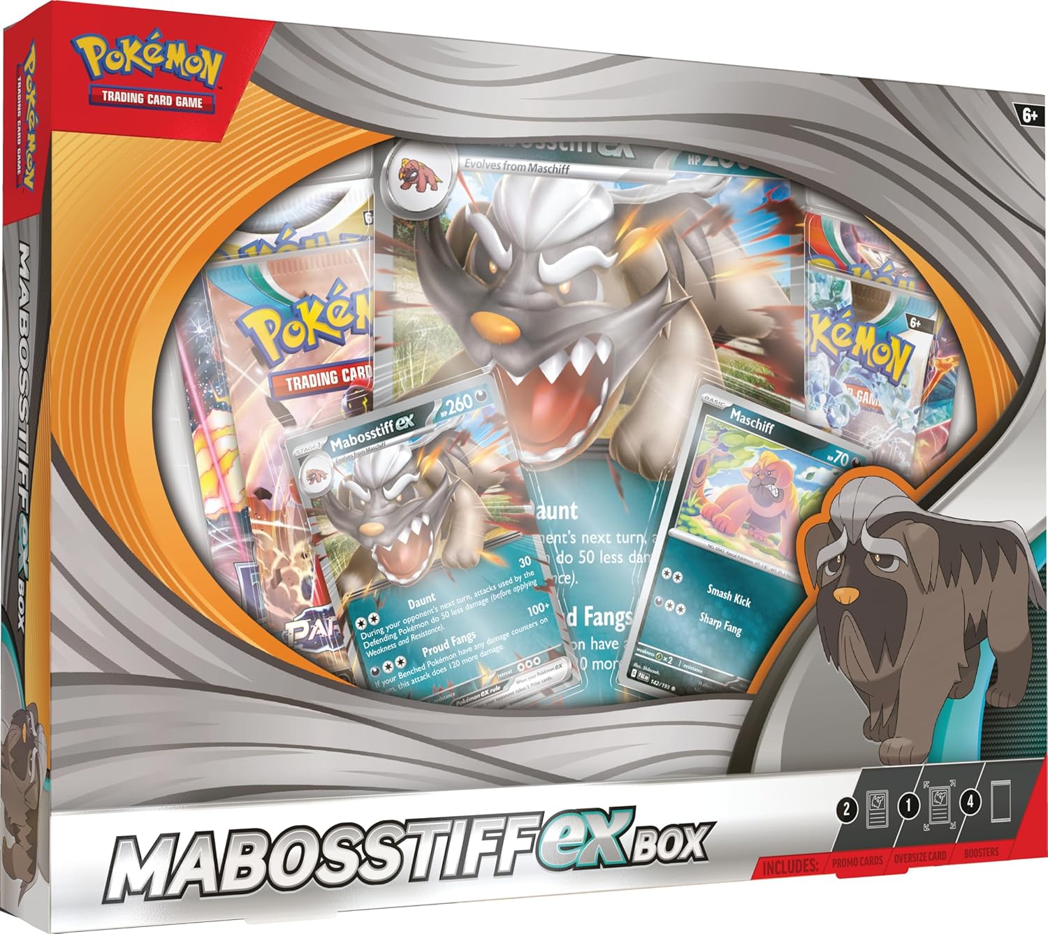 Pokemon TCG: Mabosstiff Ex Box Car2825 Pokemon TCG: Mabosstiff Ex Box Car2825