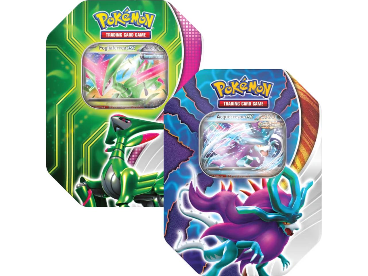 Pokemon Tin da Collezione Scontro Paradossale Pokemon Tin da Collezione Scontro Paradossale