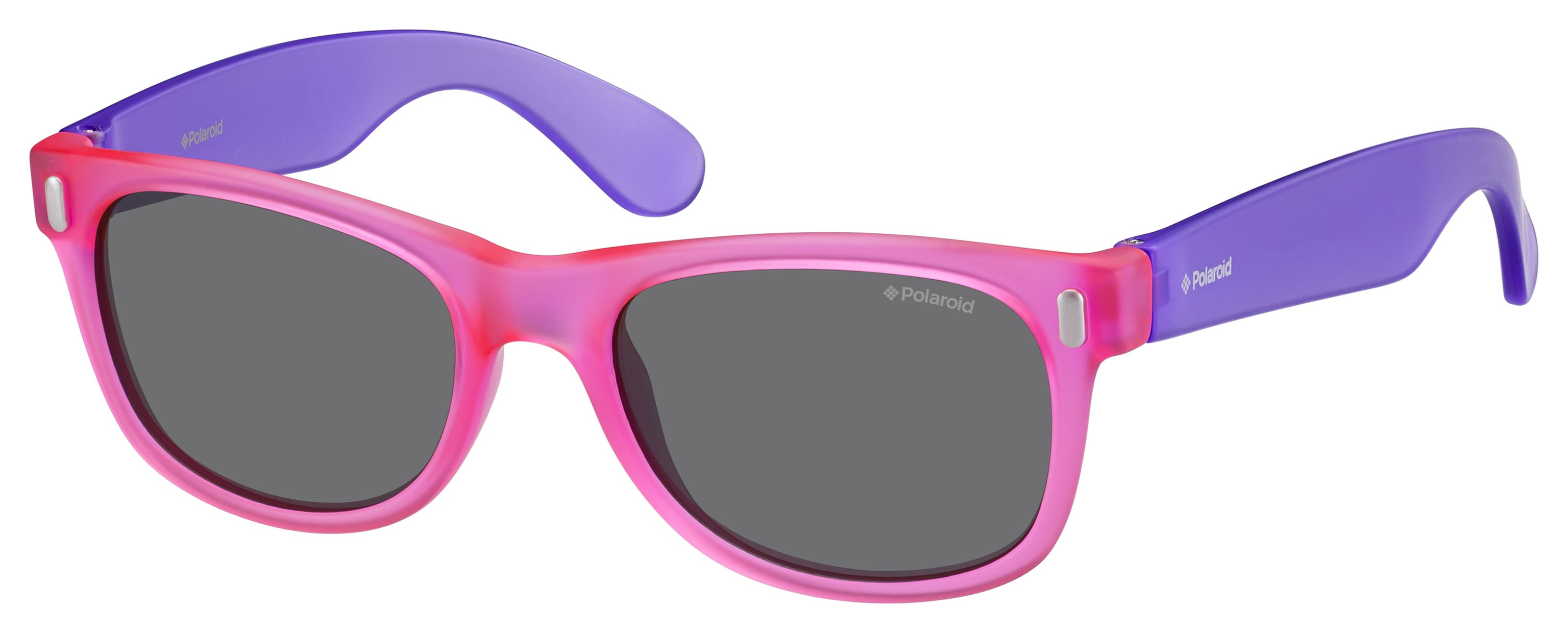 Polaroid Bambino Polaroid P0115 IUB/Y2 Occhiali da sole bambino Plastica Rosa Squadrata Polarizzata