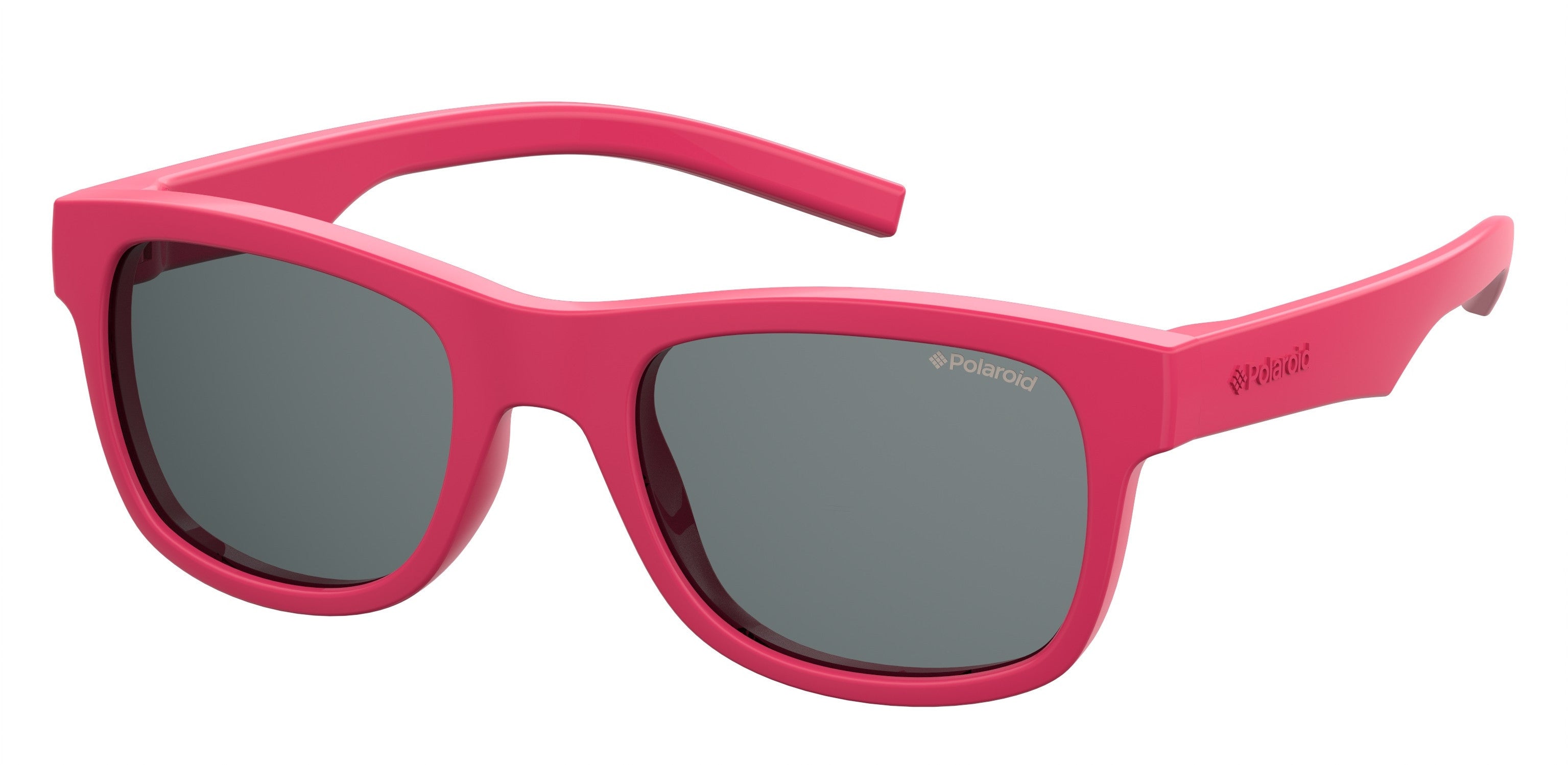 Polaroid Bambino Polaroid PLD 8020/S/SM 35J/M9 Occhiali da sole bambino Plastica Rosa Squadrata Polarizzata
