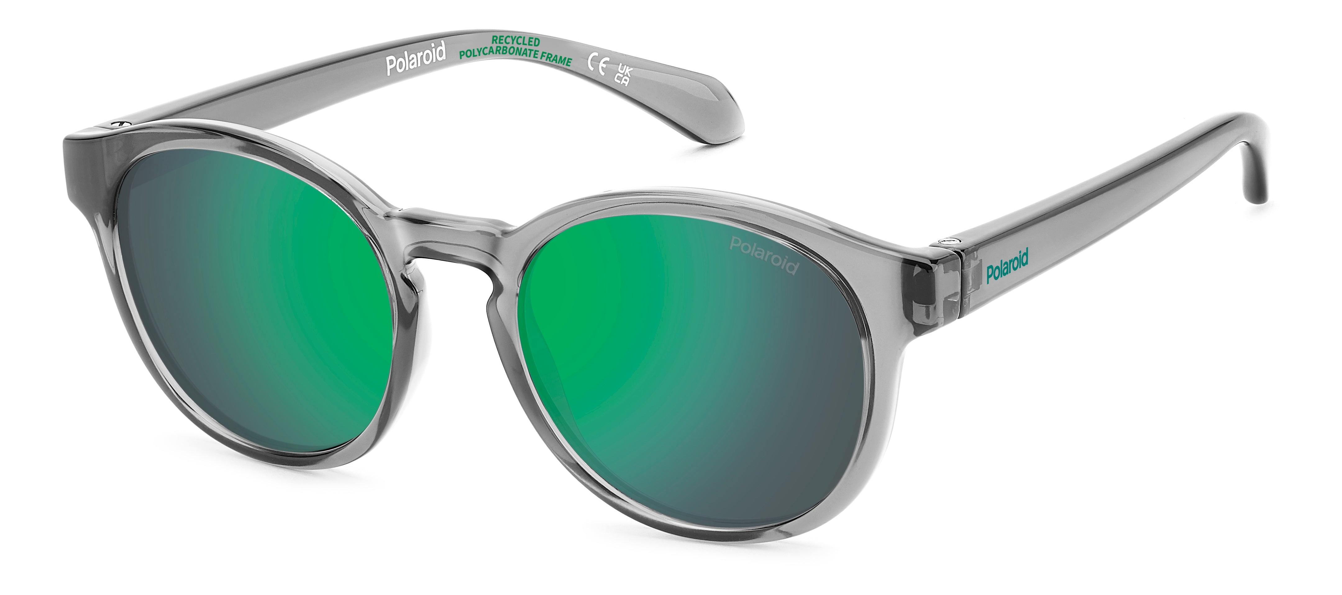 Polaroid Bambino Polaroid PLD 8075/S KB7/5Z Occhiali da sole bambino Policarbonato Grigio Grigio Pantos Polarizzata Specchiato Polaroid Bambino Polaroid PLD 8075/S KB7/5Z Occhiali da sole bambino Policarbonato Grigio Grigio Pantos Polarizzata Specchiato